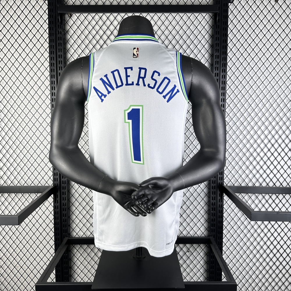 2024/25 Minnesota Timberwolves Retro Kyle Anderson #1 Men’s Jersey