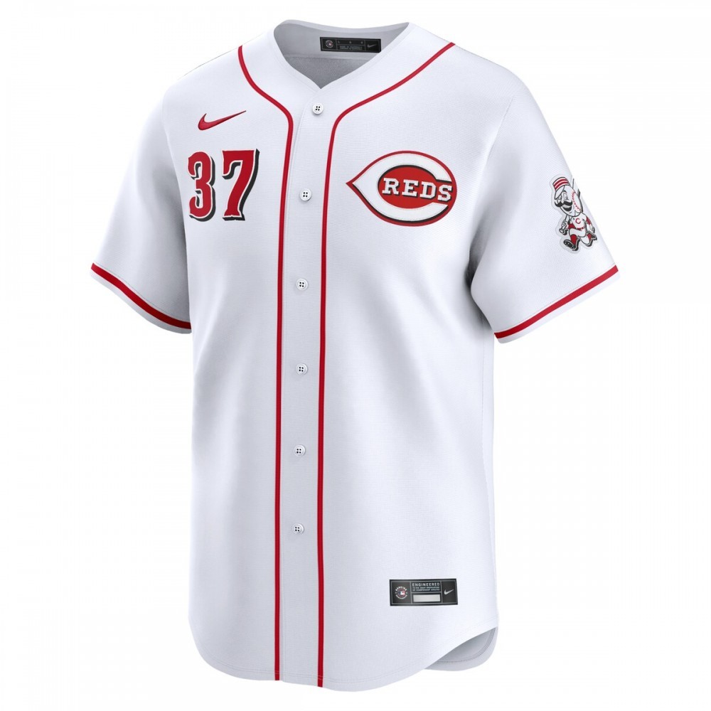 Tyler Stephenson Cincinnati Reds Nike Home Limited Player Jersey – White