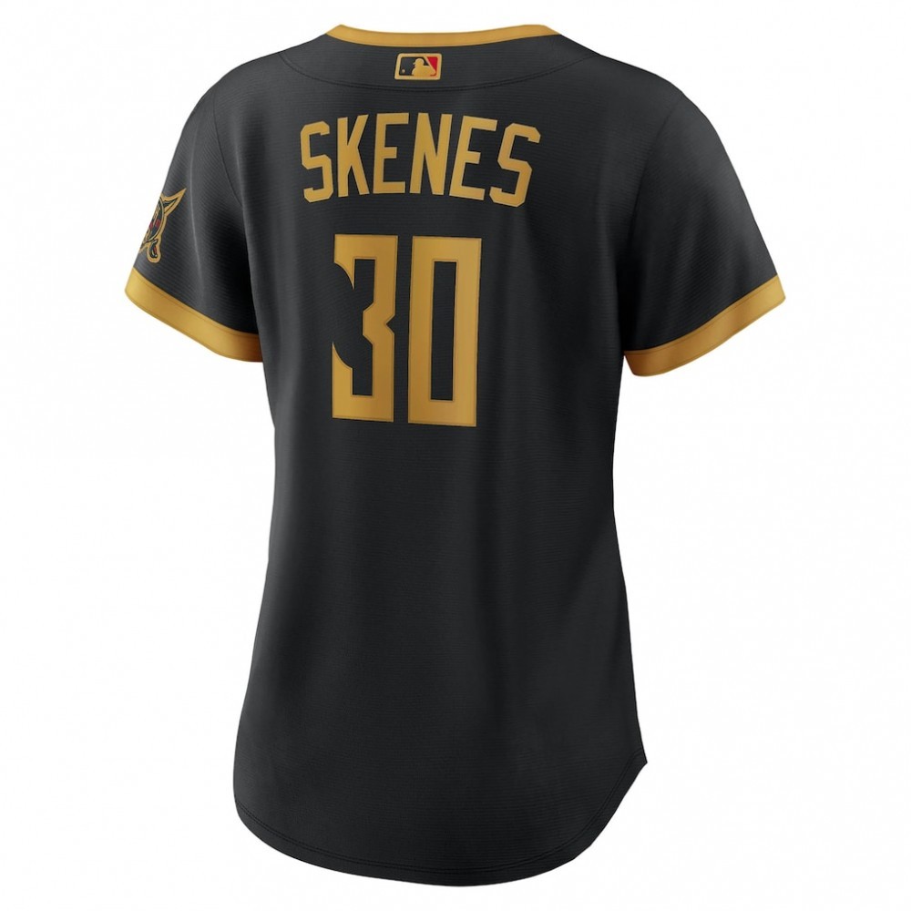 Paul Skenes Pittsburgh Pirates Nike Women’s 2026 City Connect Stadium Jersey – Black