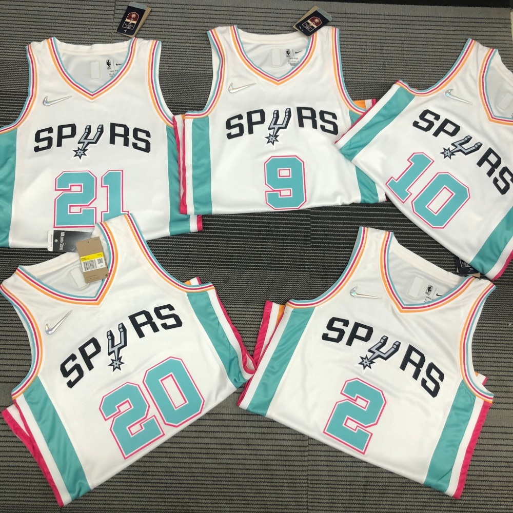 2022/23 San Antonio Spurs City Edition Manu Ginobili #20 Jersey | NBA Swingman Jersey