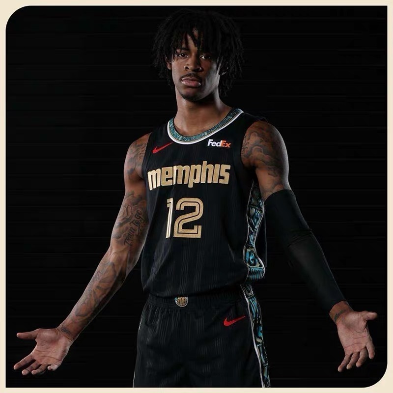 2021/22 Memphis Grizzlies City Edition Ja Morant #12 Men’s Jersey