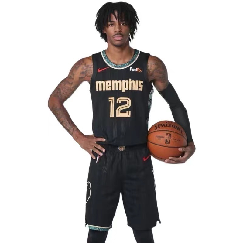 2021/22 Memphis Grizzlies City Edition Ja Morant #12 Men’s Jersey
