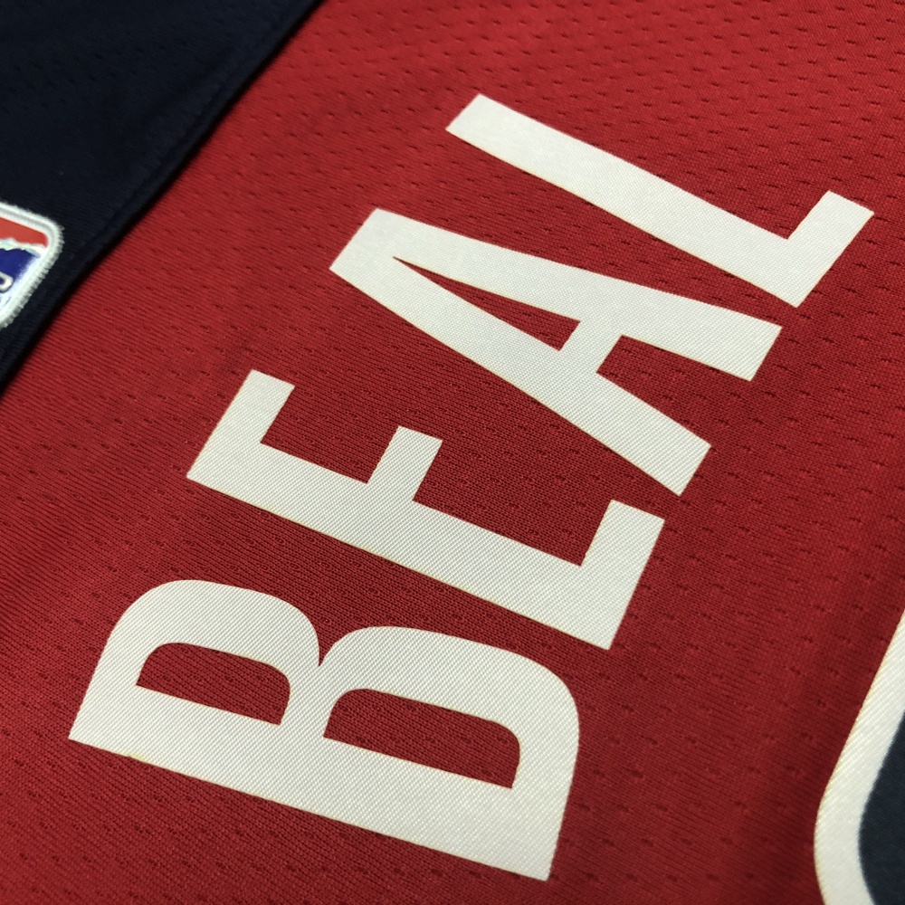 75th Anniversary Washington Wizards Red Bradley Beal #3 Men’s Jersey
