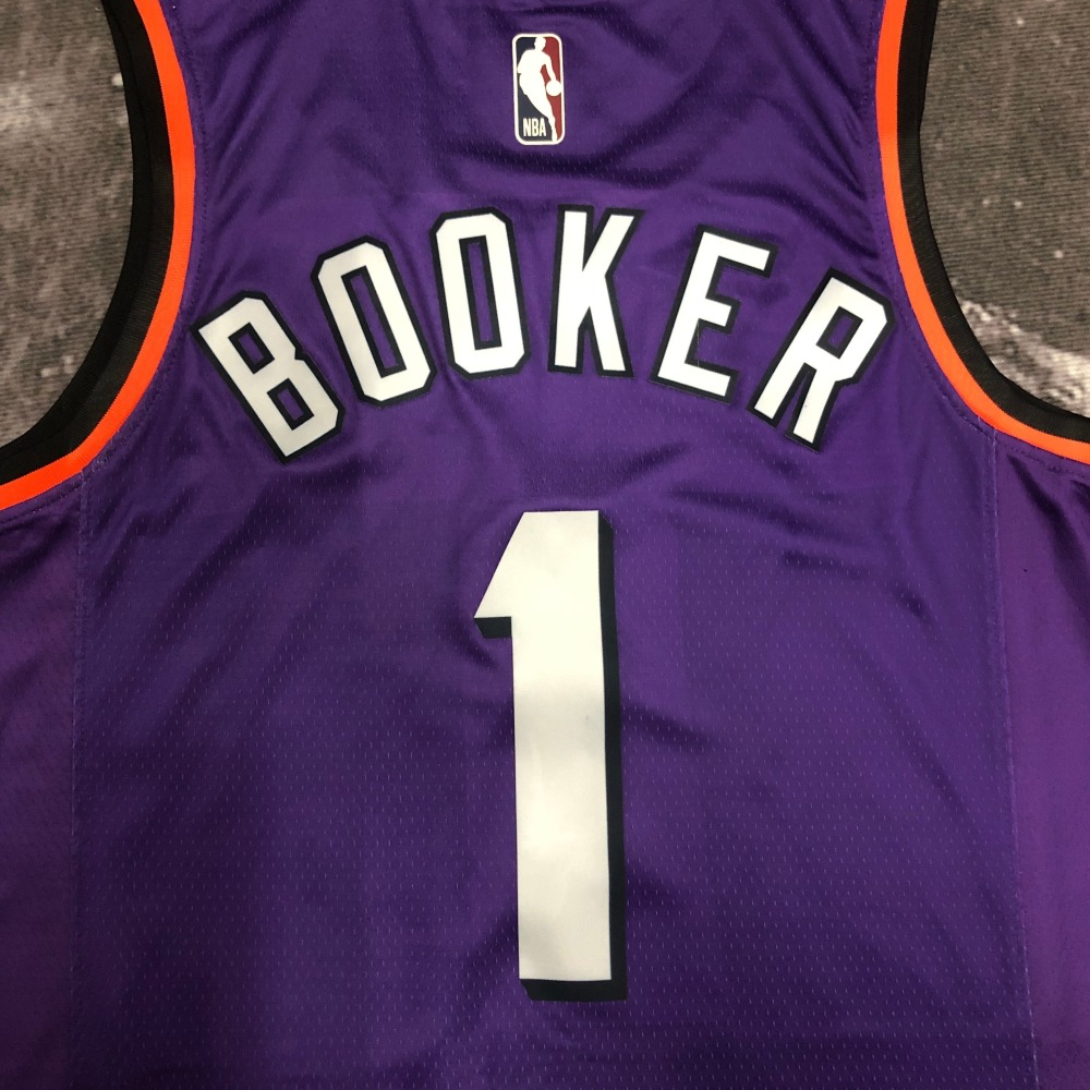 2023/24 Phoenix Suns Retro Devin Booker #1 Men’s Jersey