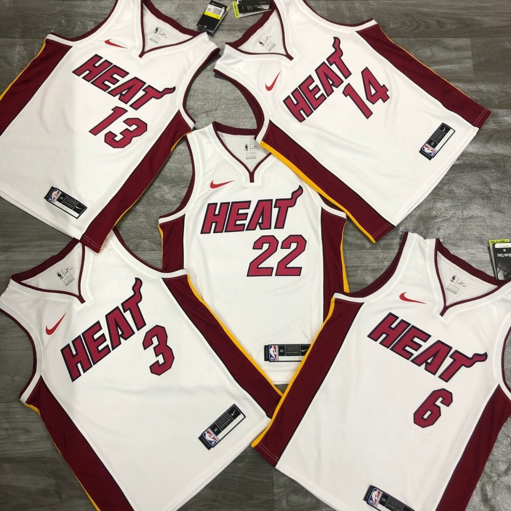 Miami Heat V-Neck LeBron James #6 Men’s Jersey