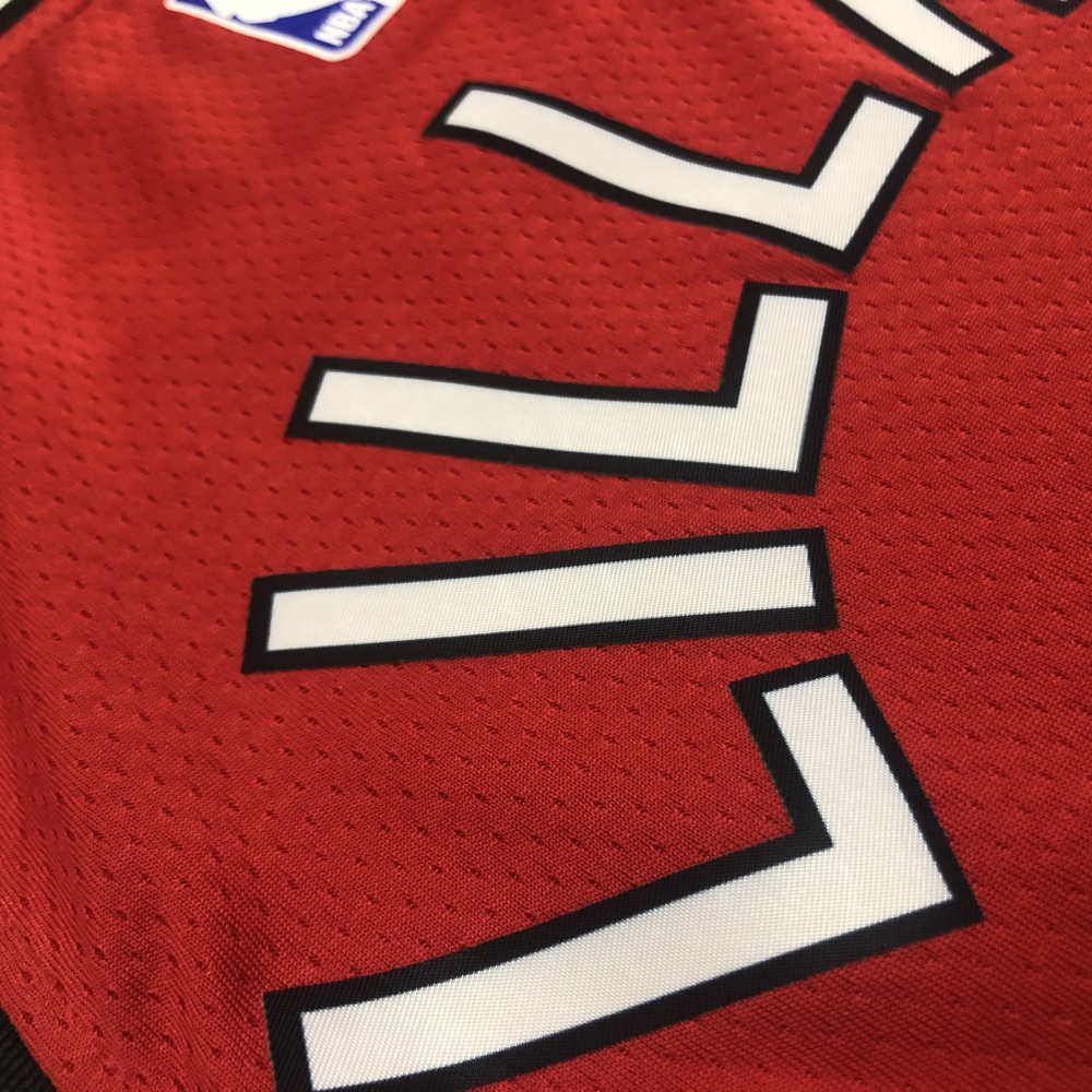 Portland Trail Blazers Retro Red Damian Lillard #0 Men’s Jersey