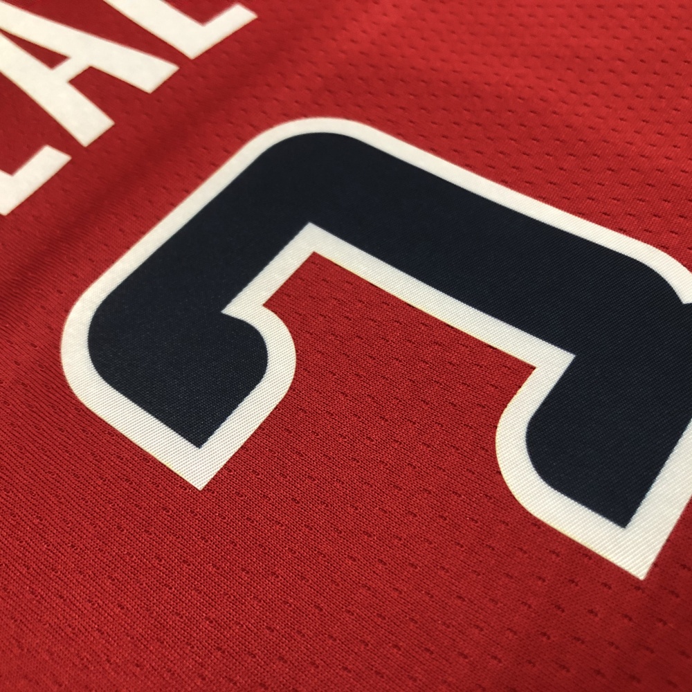 75th Anniversary Washington Wizards Red Bradley Beal #3 Men’s Jersey