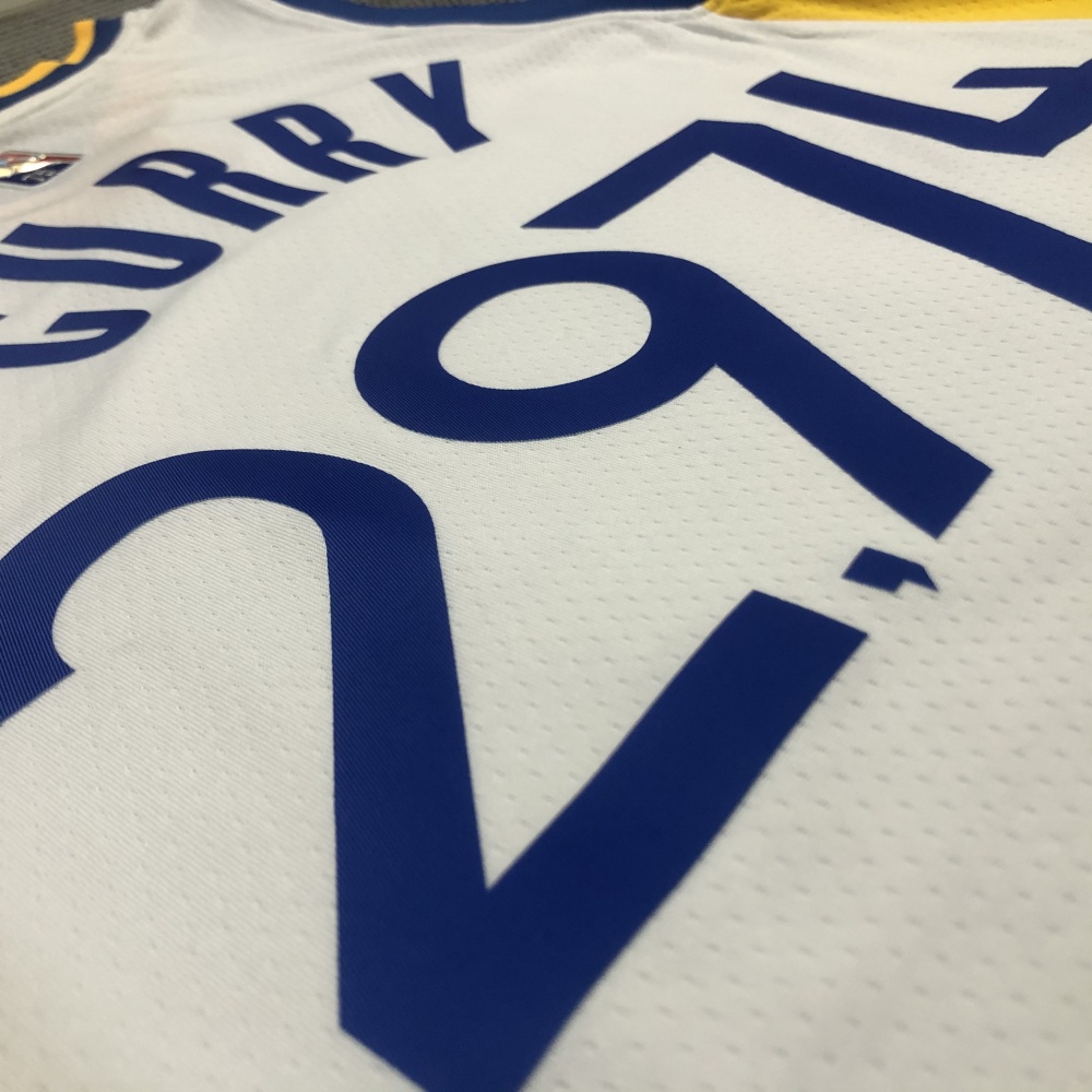 Golden State Warriors 75th Anniversary V-Neck Stephen Curry Men’s Jersey