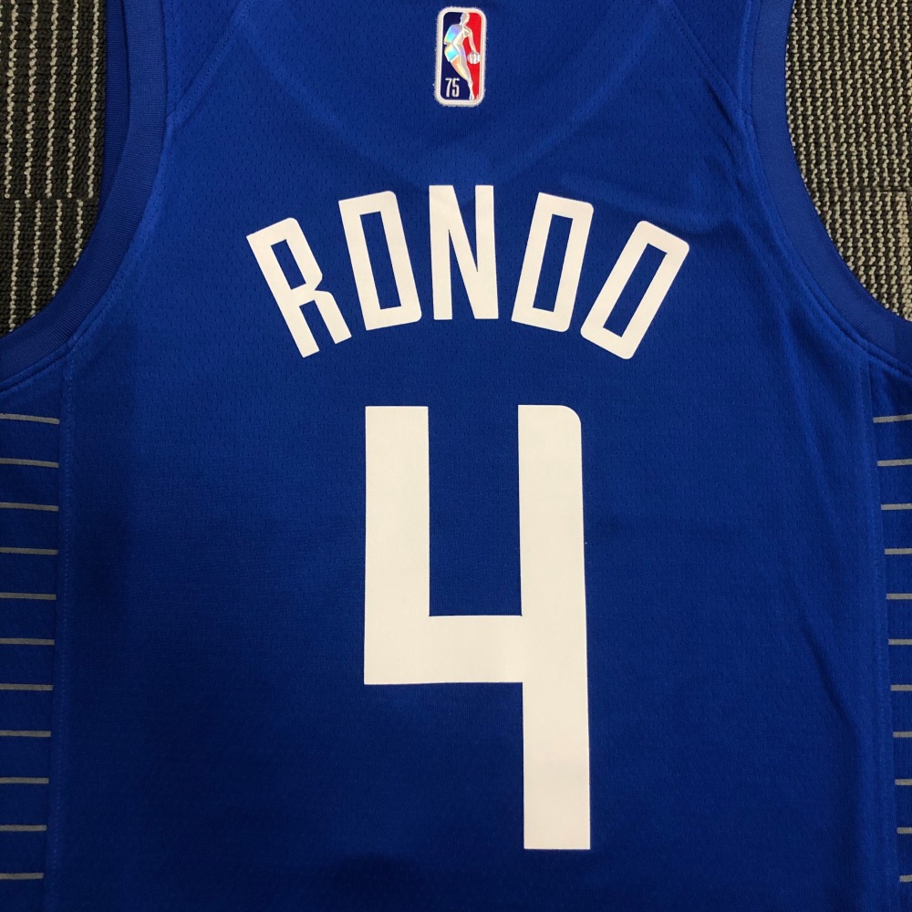 LA Clippers 75th Anniversary Blue #4 Men’s Jersey