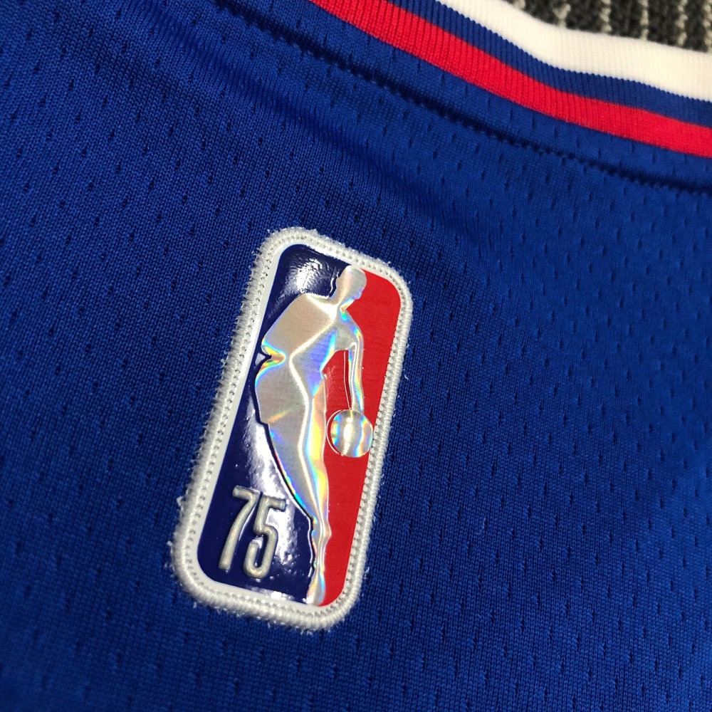 LA Clippers 75th Anniversary Blue #4 Men’s Jersey
