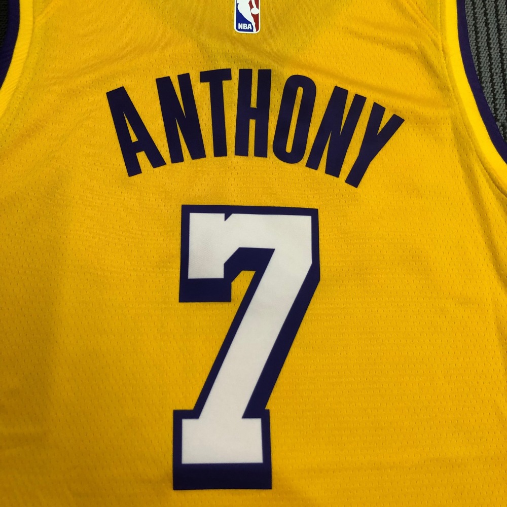 Los Angeles Lakers Carmelo Anthony #7 Stars Men’s Jersey