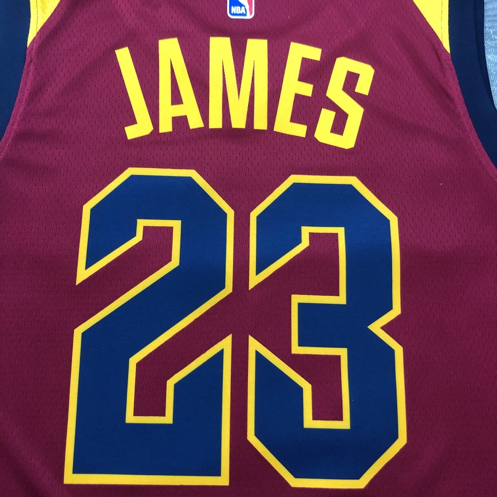 2017/18 Cleveland Cavaliers Red LeBron James #23 Men’s Jersey