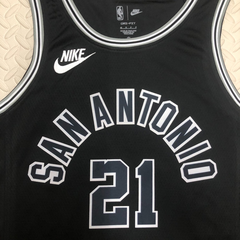 2023/24 San Antonio Spurs Retro Tim Duncan #21 Jersey | NBA Swingman Jersey
