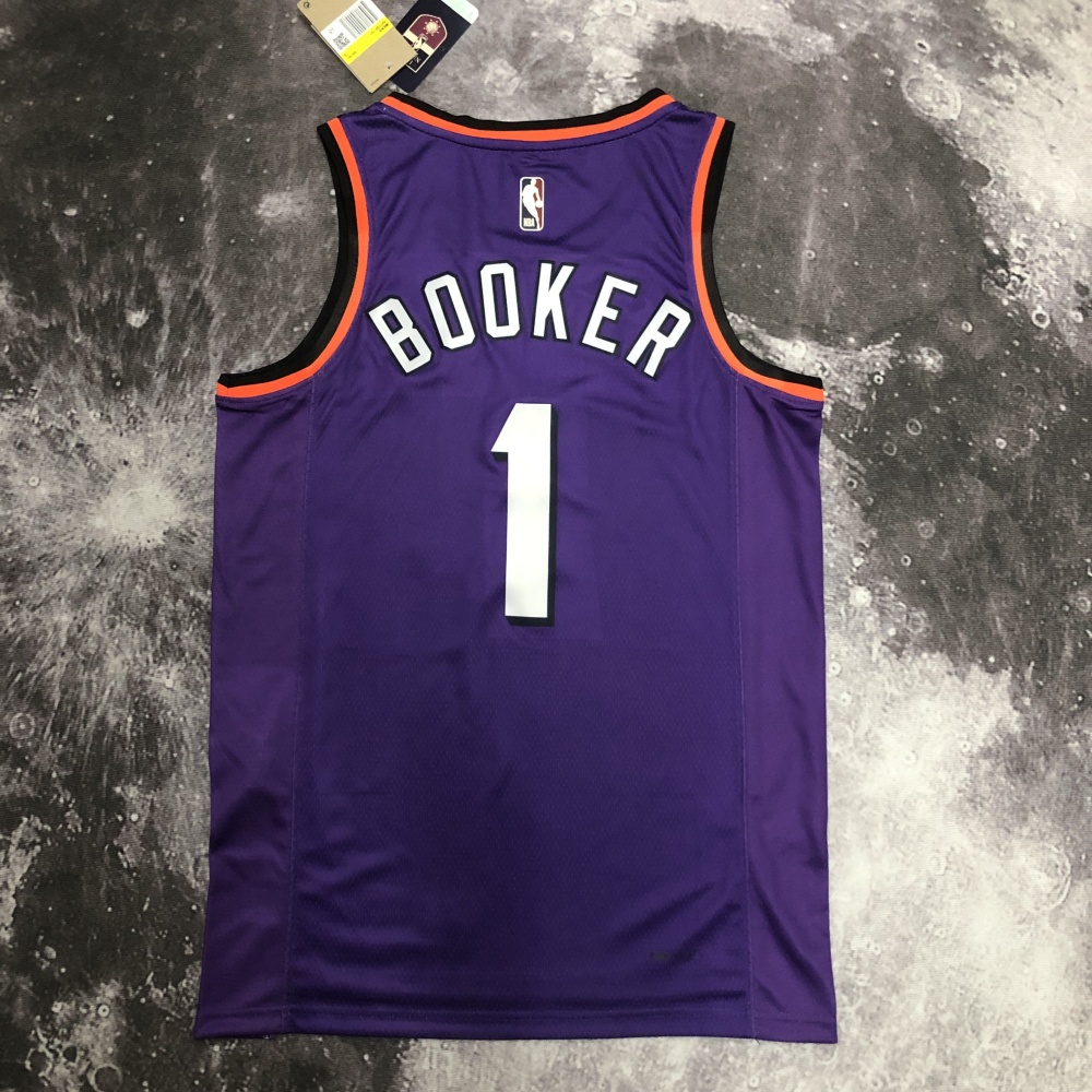 2023/24 Phoenix Suns Retro Devin Booker #1 Men’s Jersey