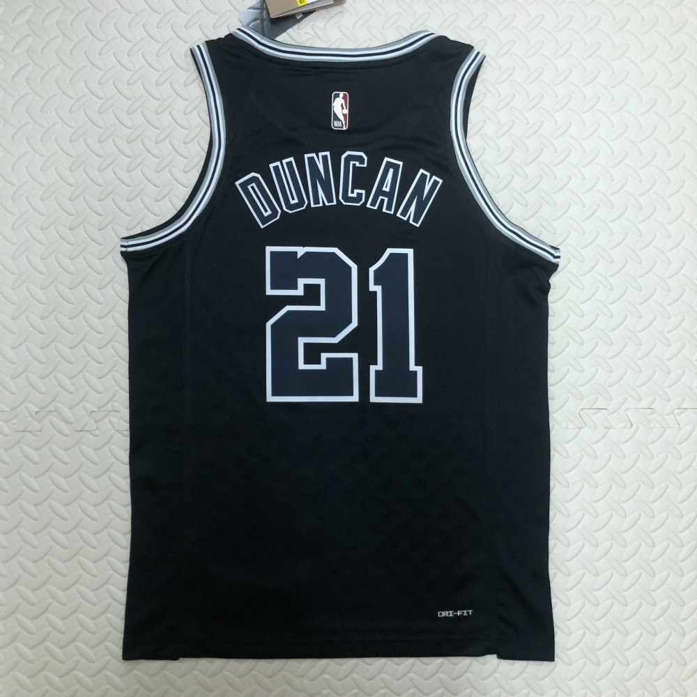 2023/24 San Antonio Spurs Retro Tim Duncan #21 Jersey | NBA Swingman Jersey