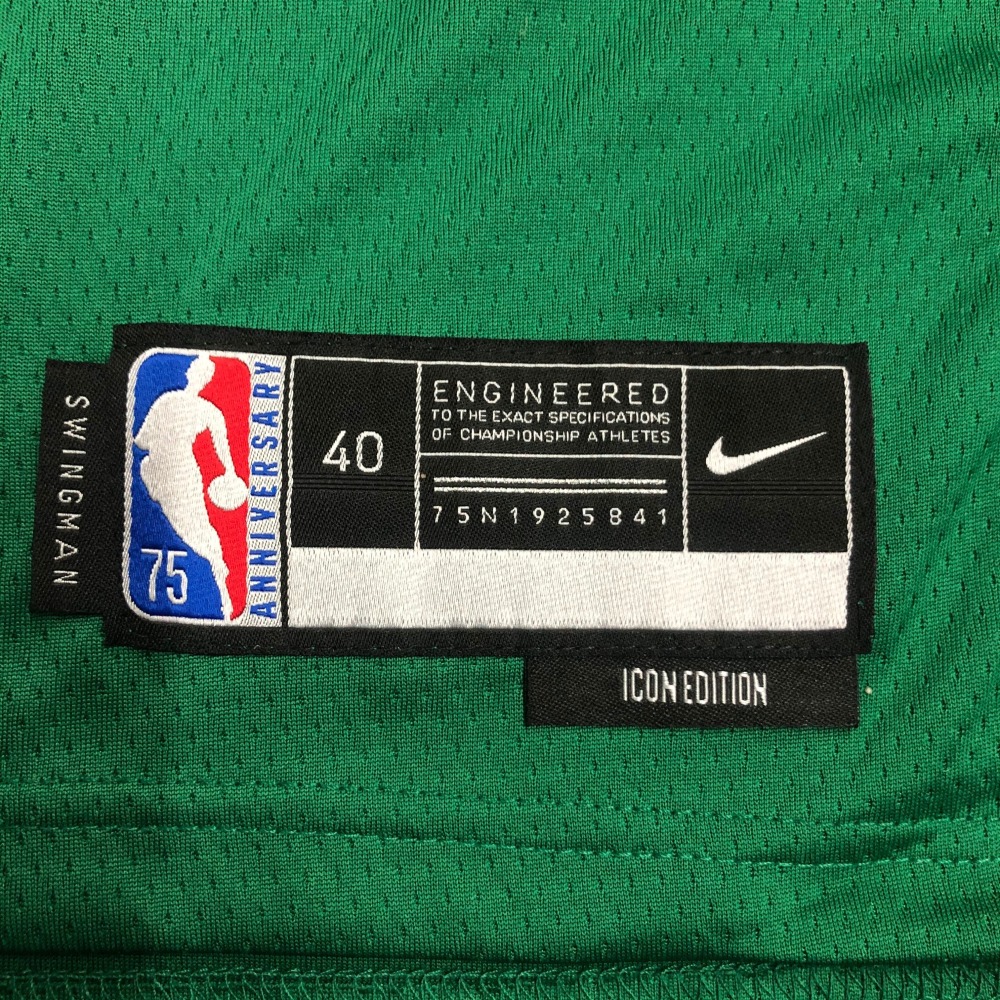 Boston Celtics 75th Anniversary Jayson Tatum #0 Green Men’s Jersey