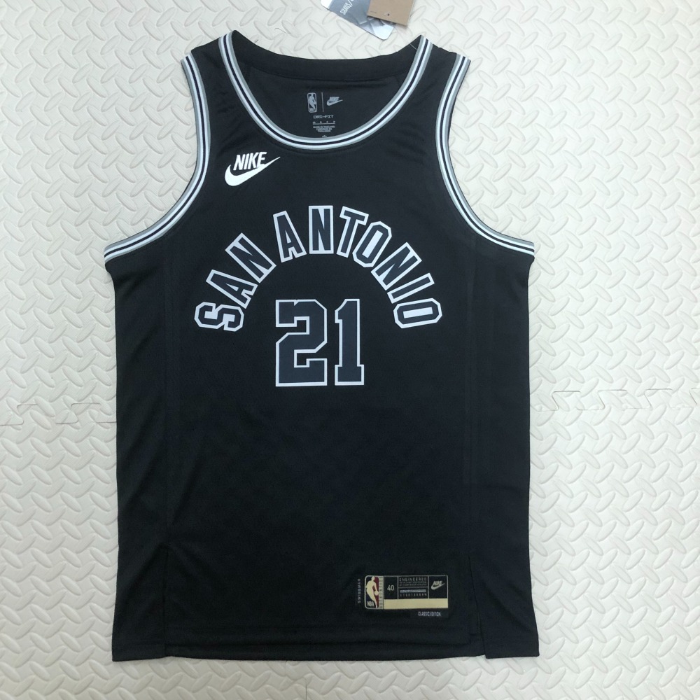 2023/24 San Antonio Spurs Retro Tim Duncan #21 Jersey | NBA Swingman Jersey