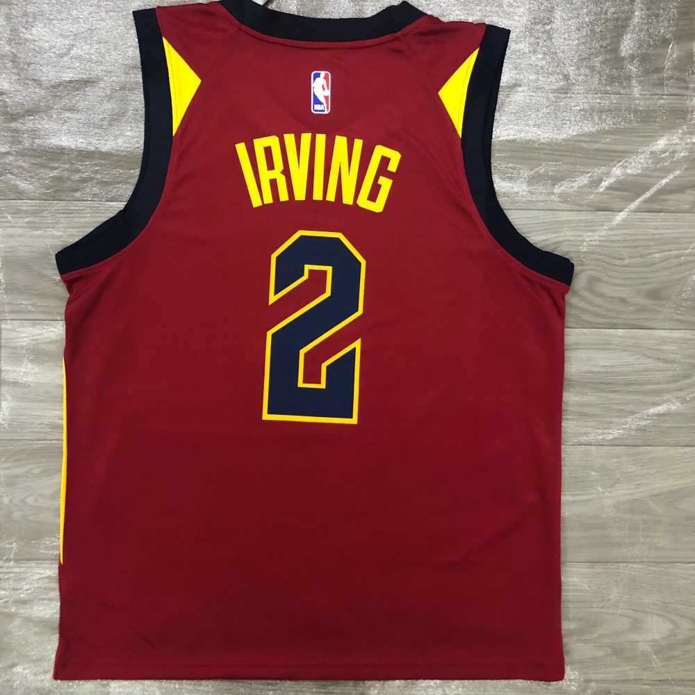 2017/18 Cleveland Cavaliers Red Kyrie Irving #2 Men’s Jersey