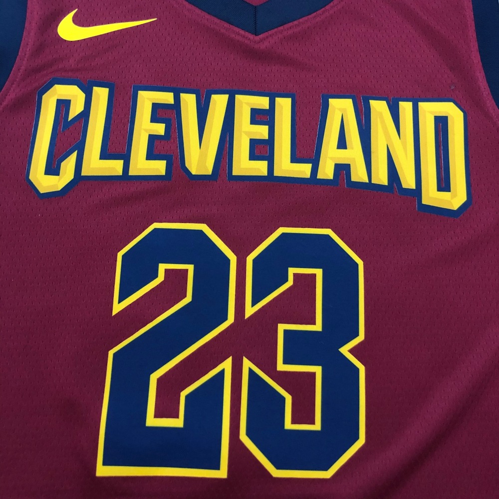 2017/18 Cleveland Cavaliers Red LeBron James #23 Men’s Jersey
