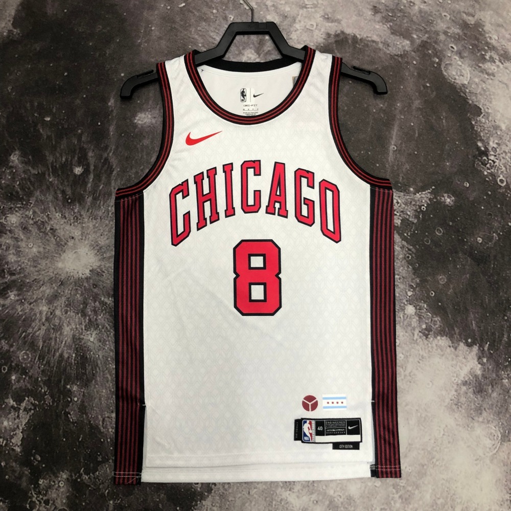 2023/24 Chicago Bulls City Edition Zach LaVine #8 Men’s Jersey