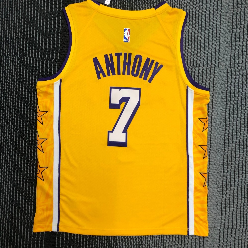 Los Angeles Lakers Carmelo Anthony #7 Stars Men’s Jersey