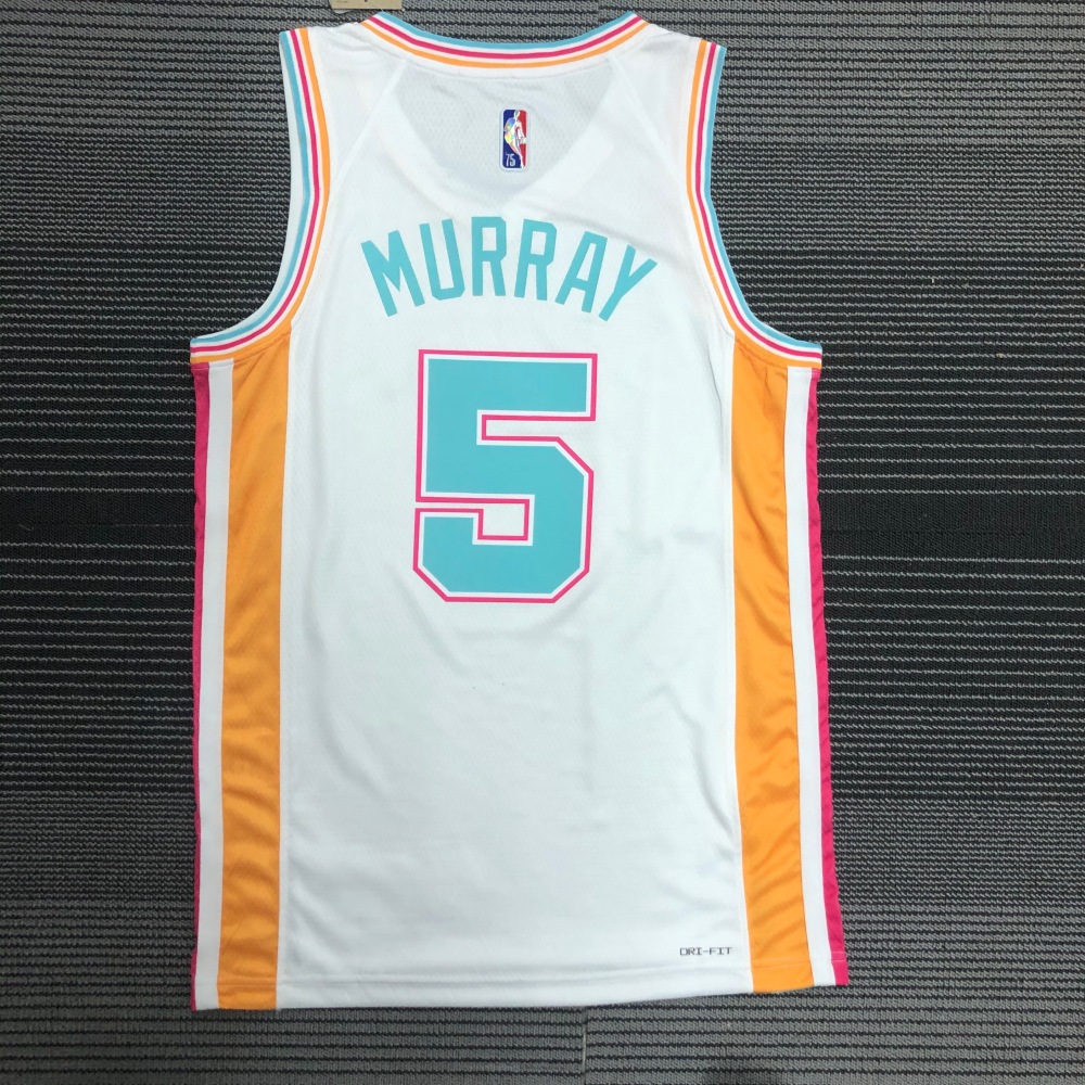 2022/23 San Antonio Spurs City Edition Dejounte Murray #5 Jersey | NBA Swingman Jersey