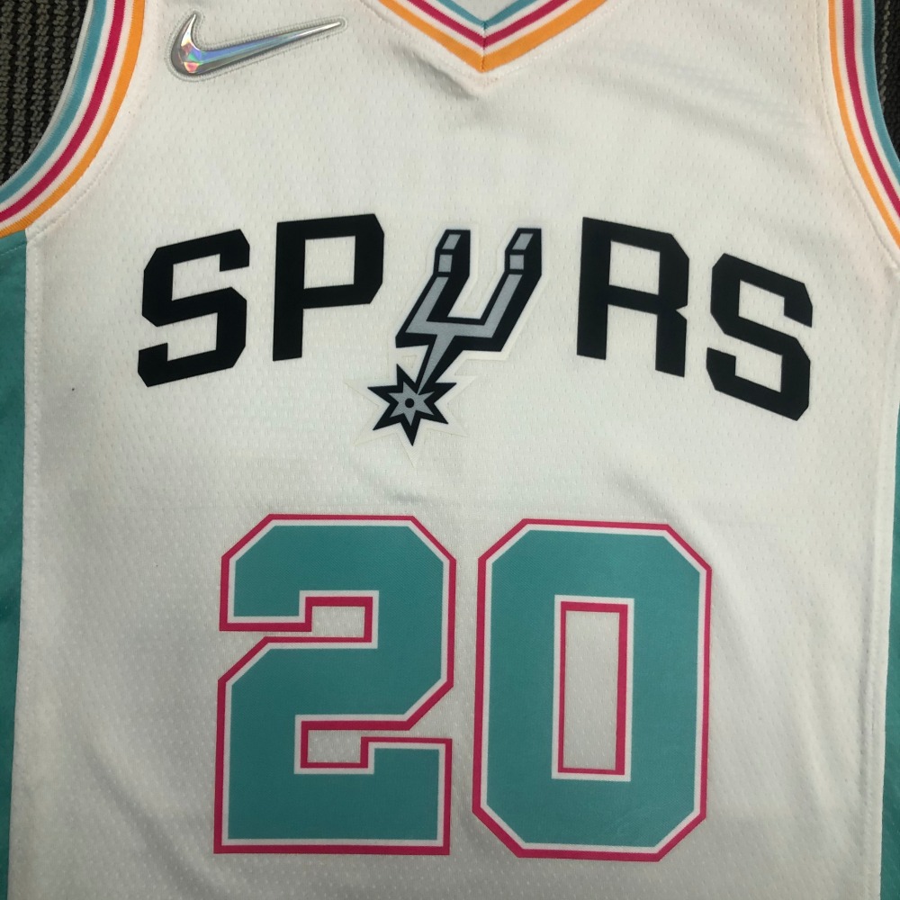 2022/23 San Antonio Spurs City Edition Manu Ginobili #20 Jersey | NBA Swingman Jersey