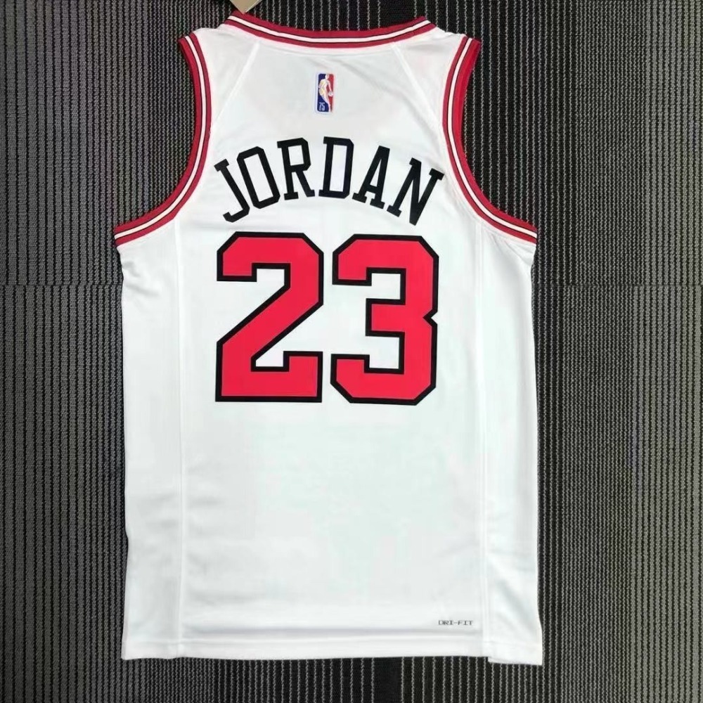 Chicago Bulls 75th Anniversary Michael Jordan #23 Men’s Jersey
