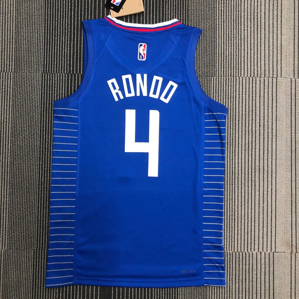 LA Clippers 75th Anniversary Blue #4 Men’s Jersey