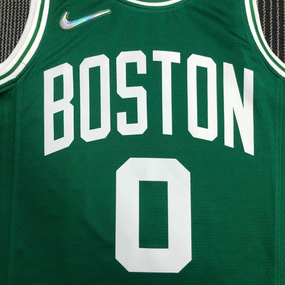 Boston Celtics 75th Anniversary Jayson Tatum #0 Green Men’s Jersey