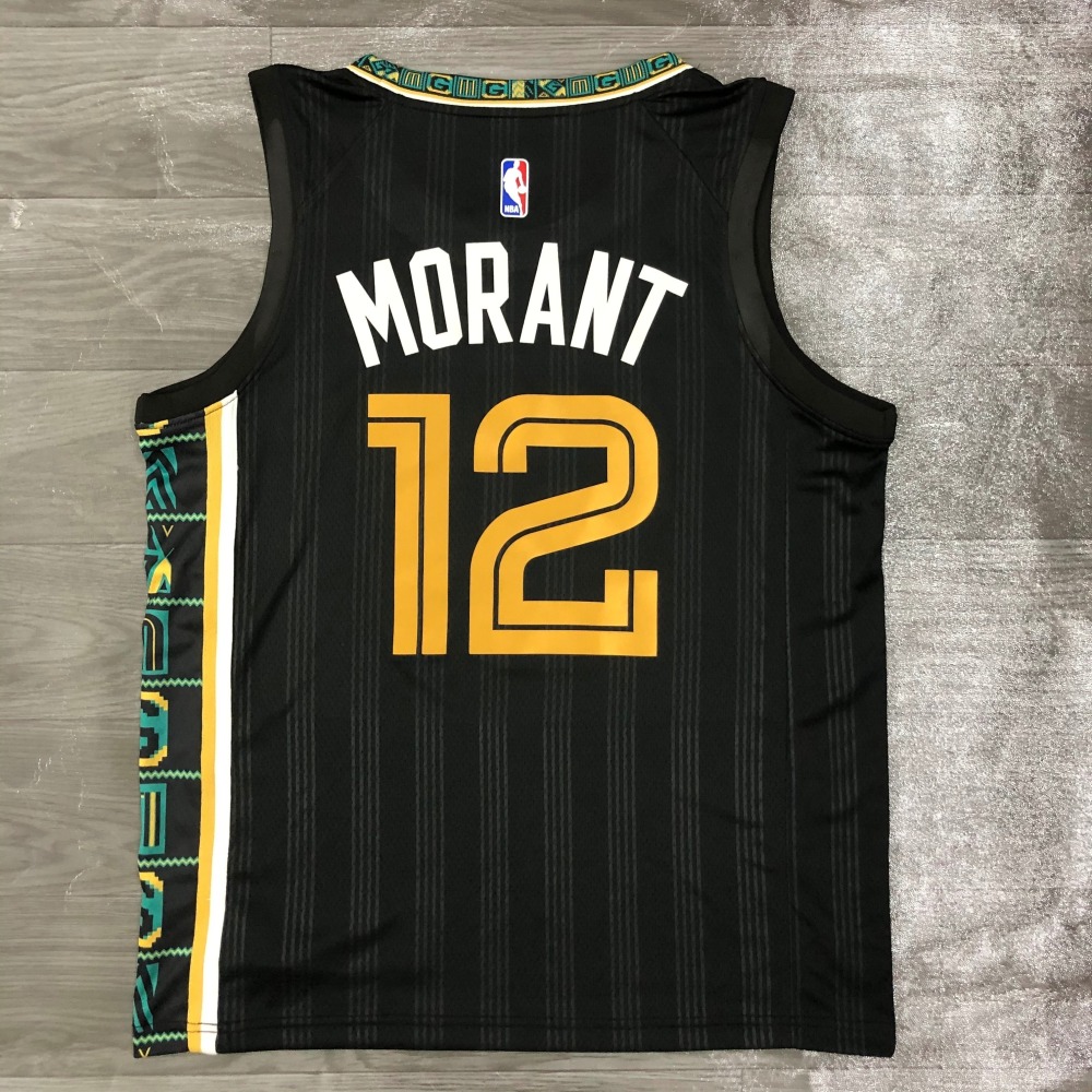 2021/22 Memphis Grizzlies City Edition Ja Morant #12 Men’s Jersey