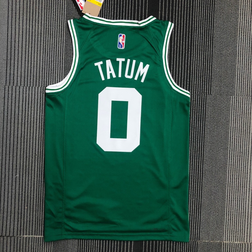 Boston Celtics 75th Anniversary Jayson Tatum #0 Green Men’s Jersey
