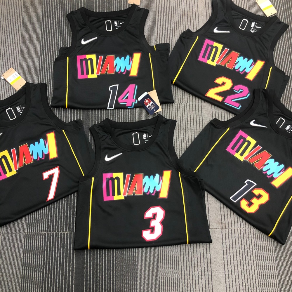 2022/23 Miami Heat City Edition Bam Adebayo #13 Men’s Jersey