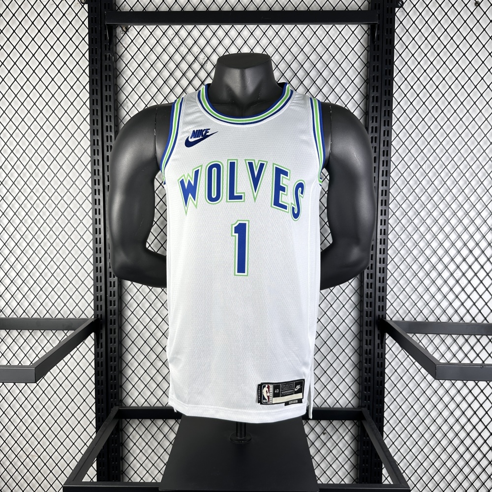 2024/25 Minnesota Timberwolves Retro Kyle Anderson #1 Men’s Jersey