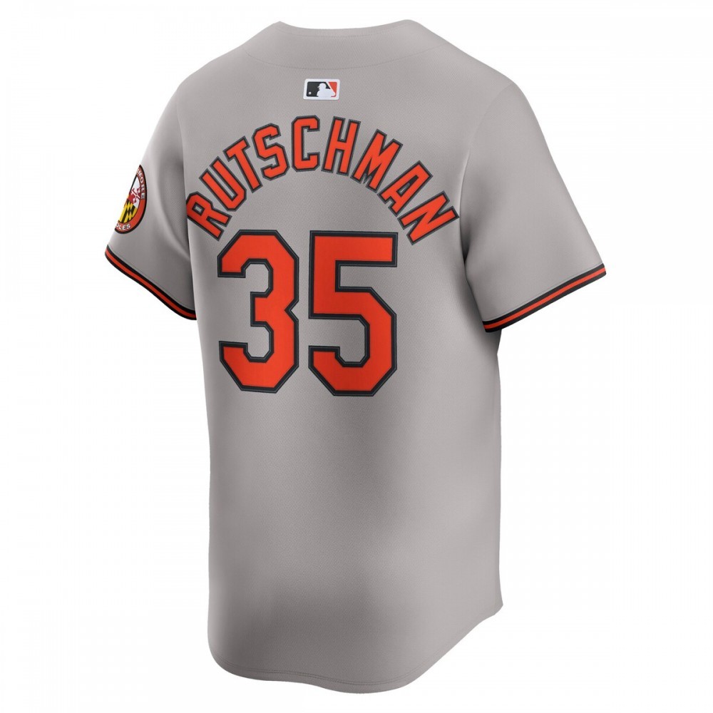 Adley Rutschman Baltimore Orioles Nike Road Limited Player Jersey – Gray