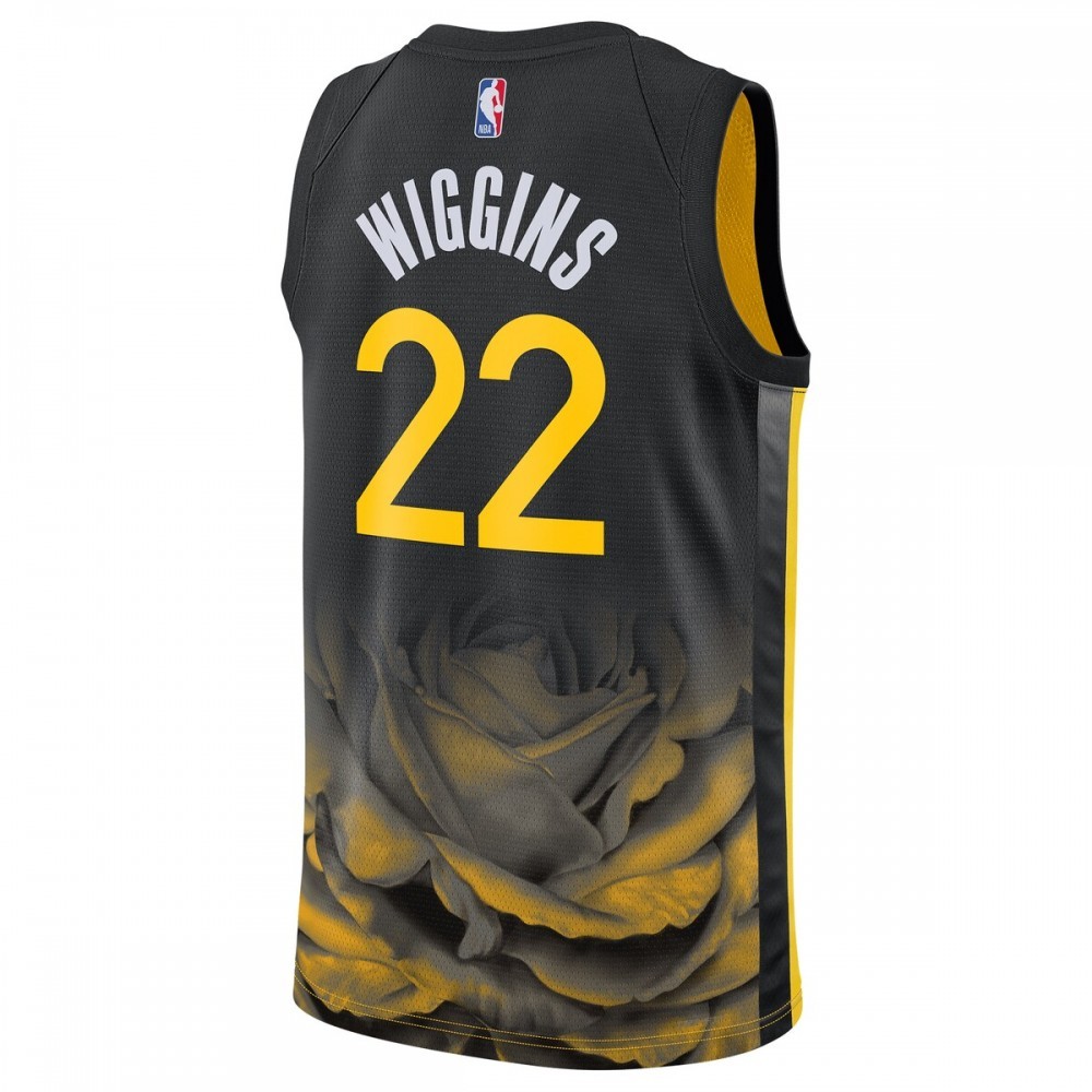 Andrew Wiggins Golden State Warriors Nike Unisex 2022/23 Swingman Jersey – City Edition – Black