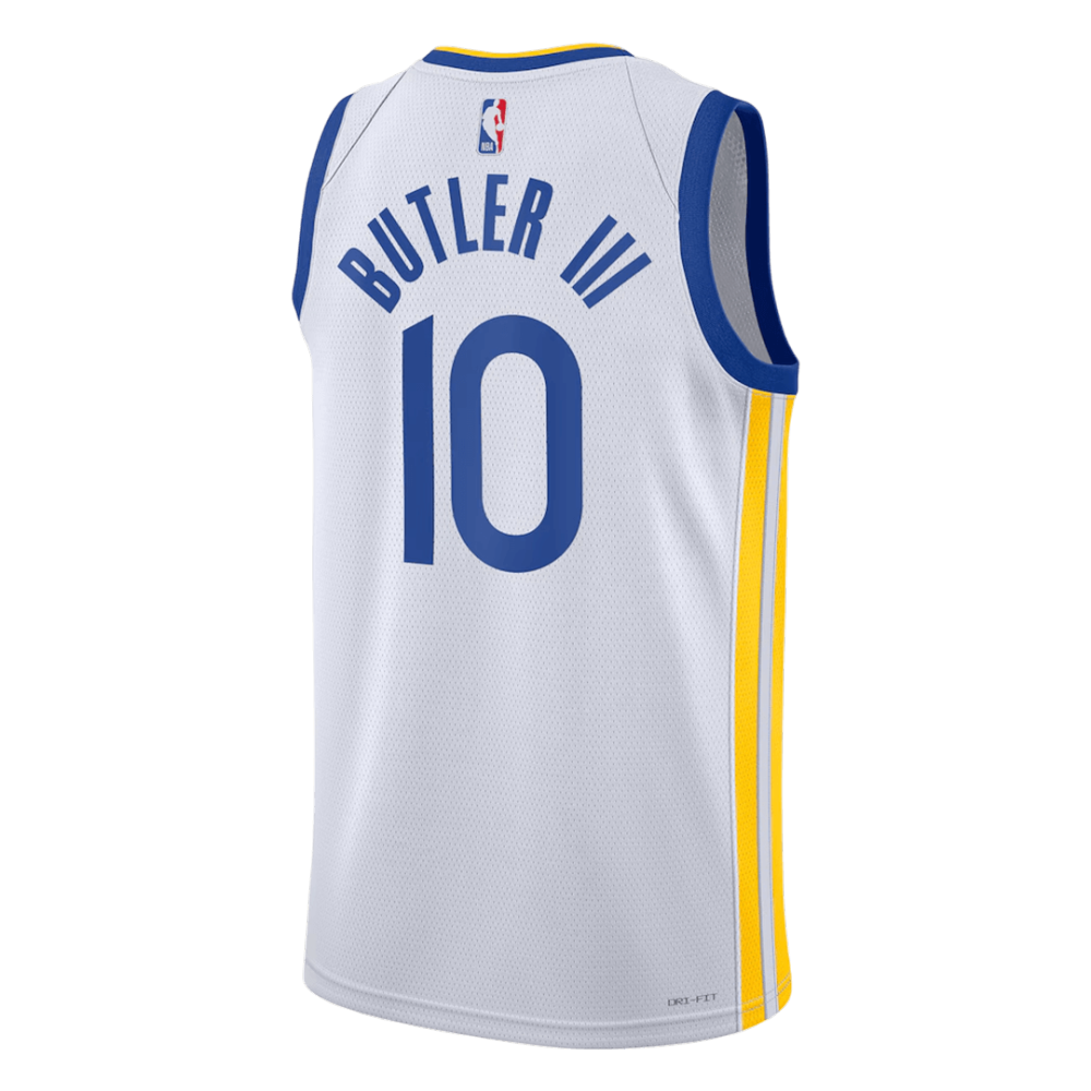Butler #10 Golden State Warriors Men’s Swingman Jersey – Association Edition
