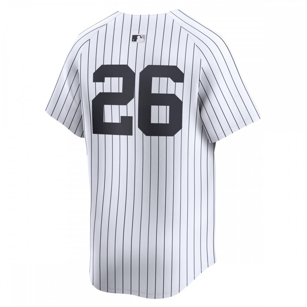 DJ LeMahieu New York Yankees Nike Home Limited Player Jersey – White