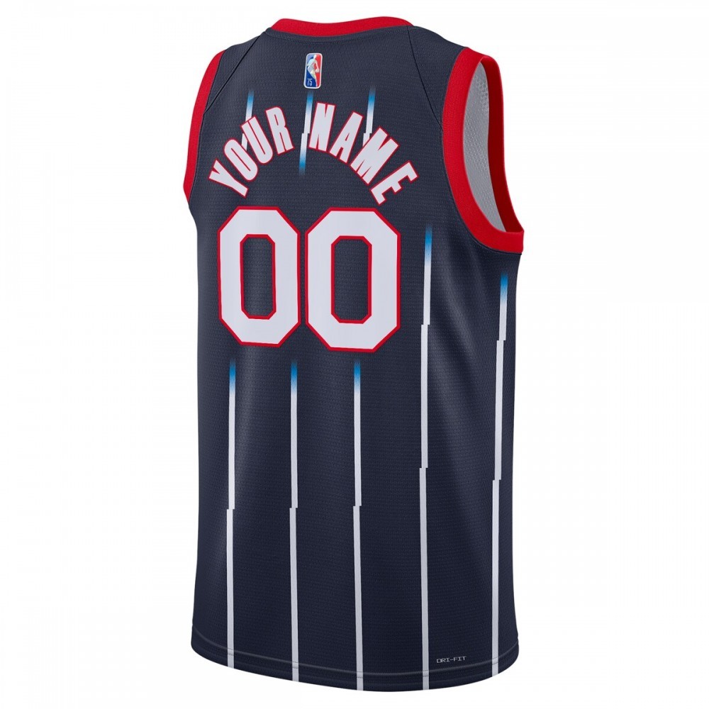 Houston Rockets Nike 2021/22 Swingman Custom Jersey – City Edition – Navy