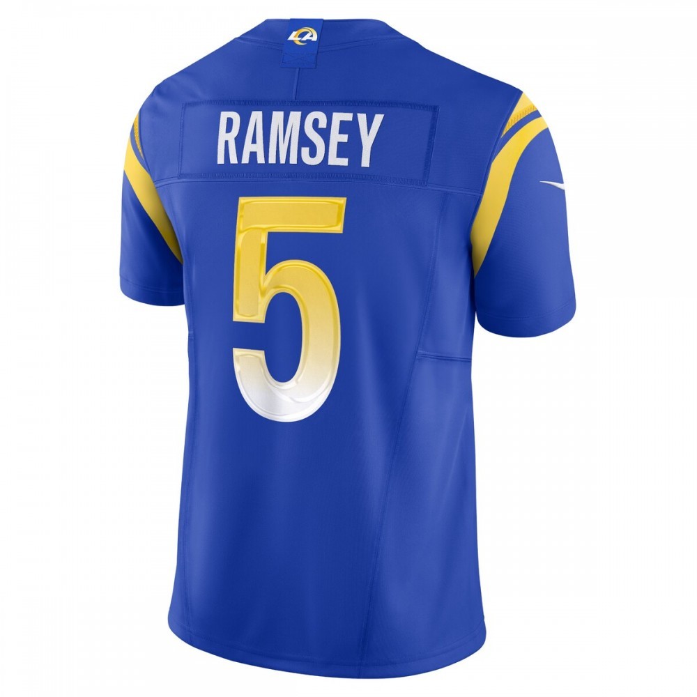 Jalen Ramsey Los Angeles Rams Nike Vapor F.U.S.E. Limited  Jersey – Royal