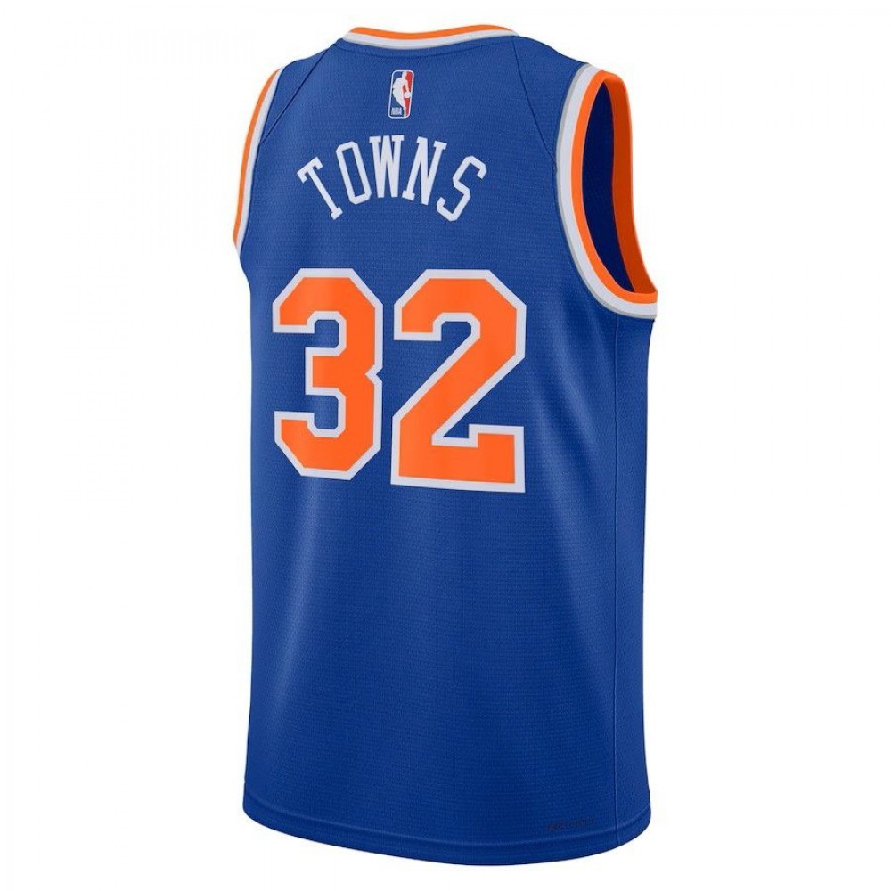 Karl-Anthony Towns New York Knicks Nike Unisex 2023/24 Swingman Jersey – Blue – City Edition