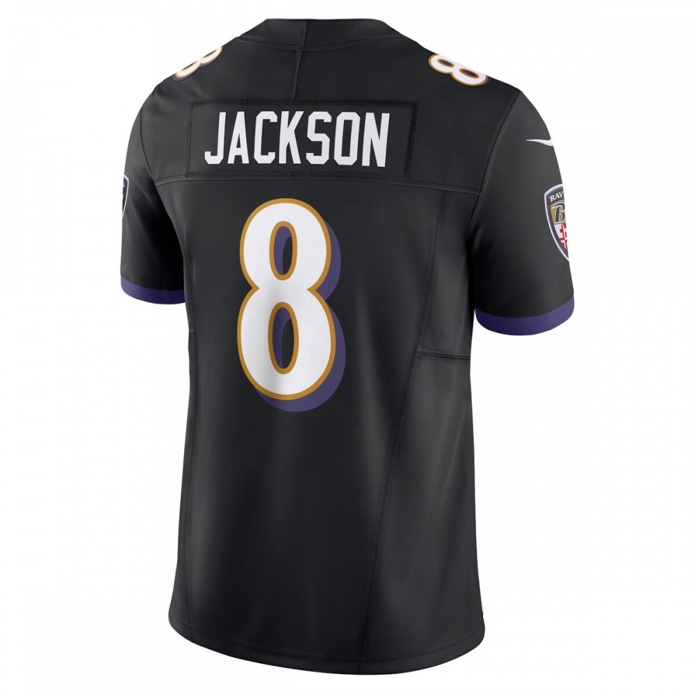 Lamar Jackson Baltimore Ravens Nike Vapor F.U.S.E. Limited Alternate Jersey – Black