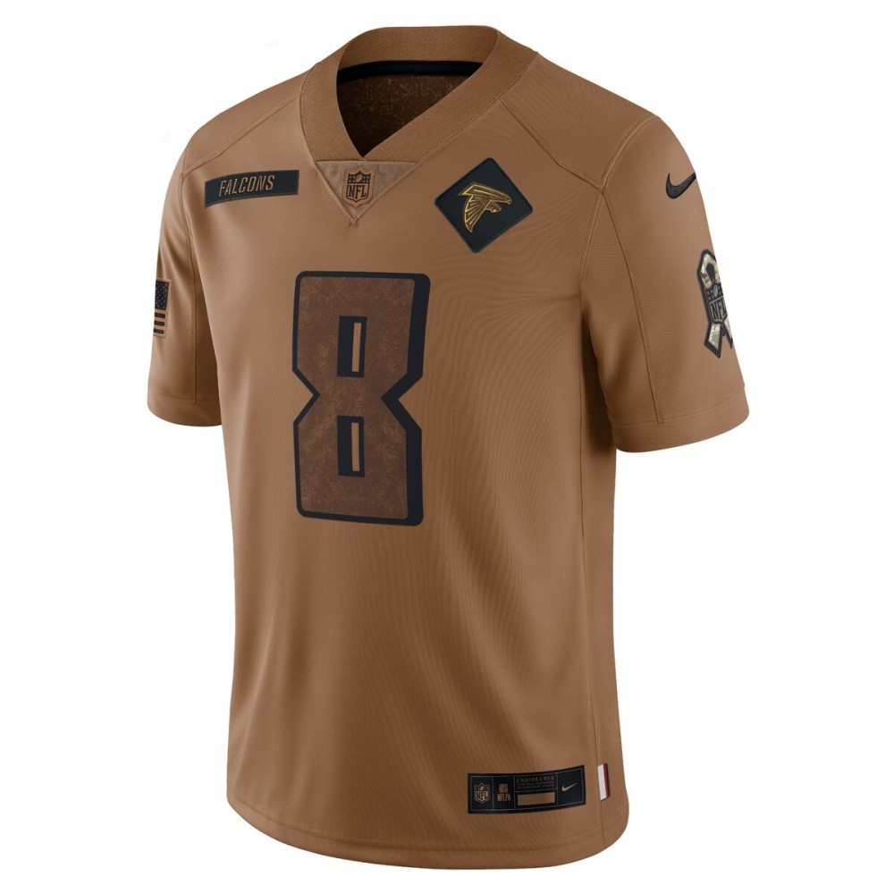 Kyle Pitts Atlanta Falcons Nike 2023 Salute To Service Limited Jersey – Brown