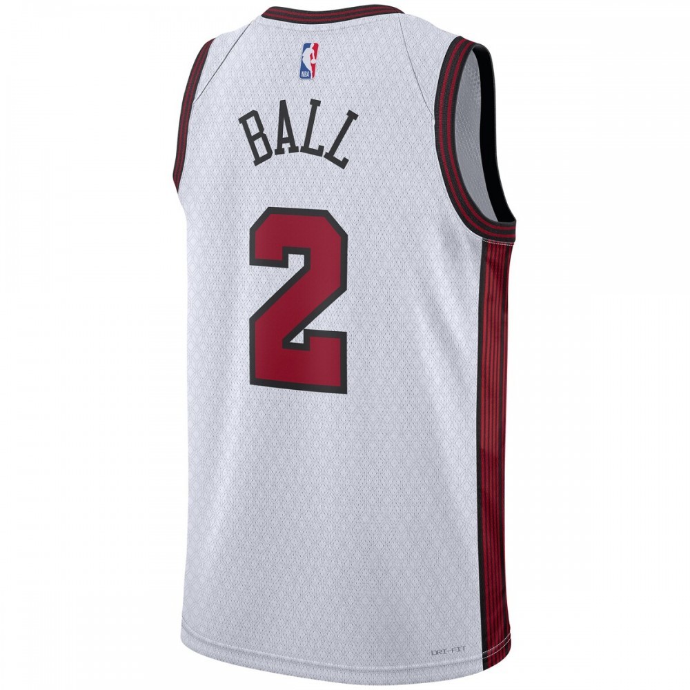 Lonzo Ball Chicago Bulls Nike Unisex 2022/23 Swingman Jersey – City Edition – White