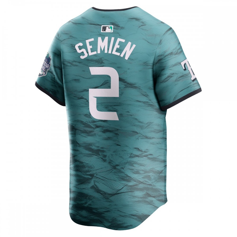 Marcus Semien American League Nike 2023 MLB All-Star Game Limited Player Jersey – Teal