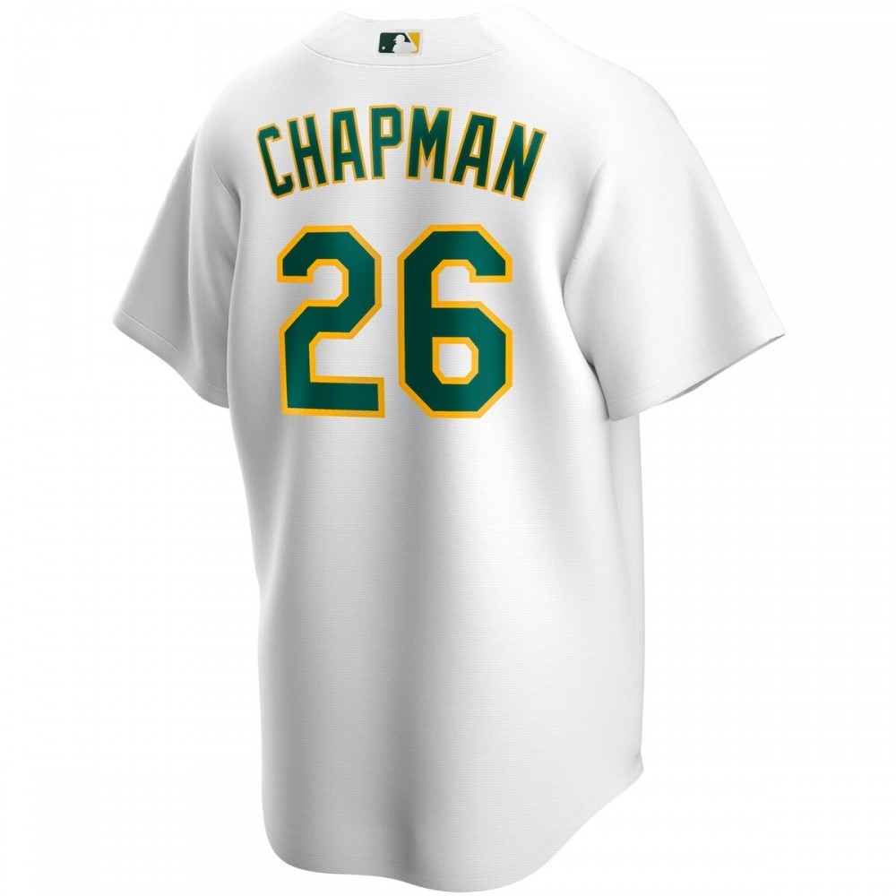 Matt Chapman Oakland Athletics Nike Youth Alternate Replica Player Jersey – White