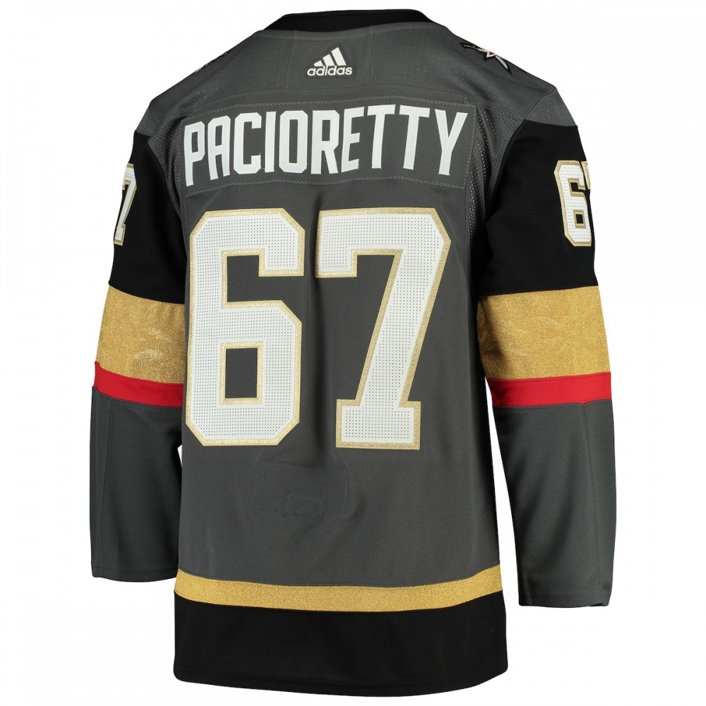 Max Pacioretty Vegas Golden Knights adidas Home Authentic Player Jersey – Gray