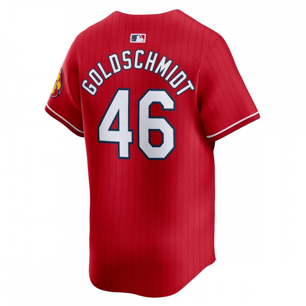 Paul Goldschmidt St. Louis Cardinals Nike 2024 City Connect Limited Player Jersey – Red
