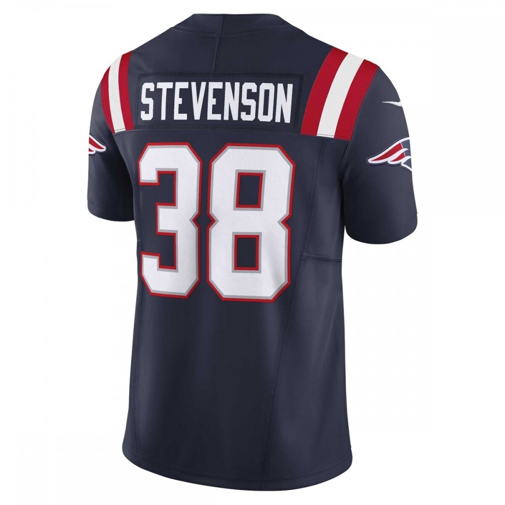 Rhamondre Stevenson New England Patriots Nike Vapor F.U.S.E. Limited Jersey – Navy