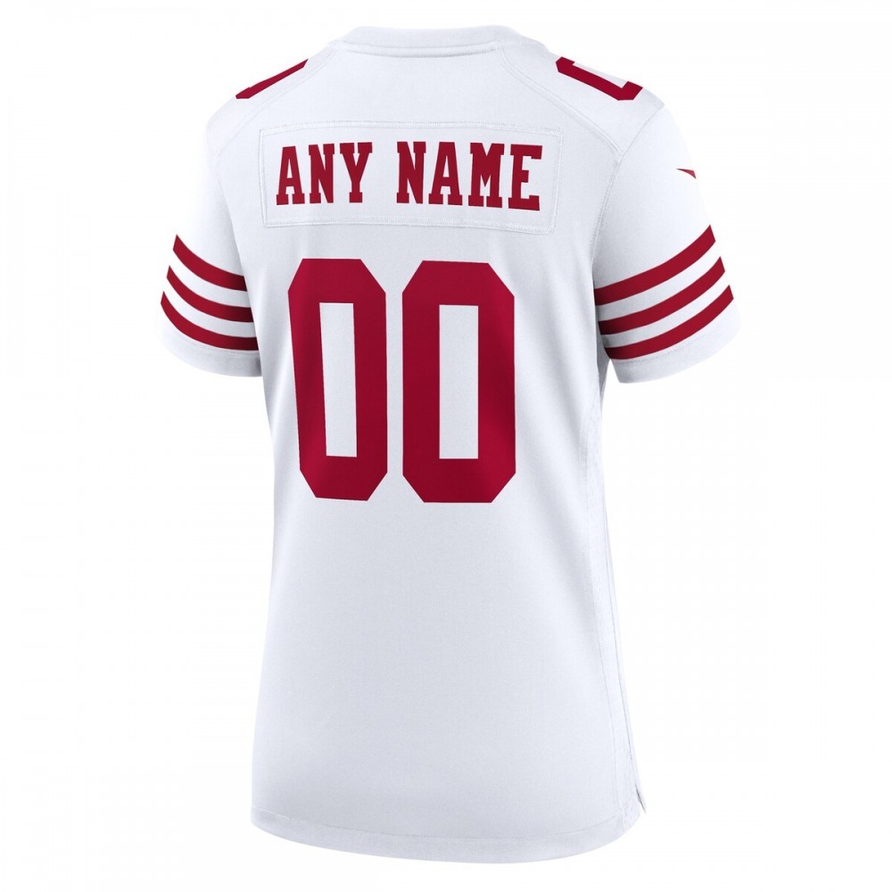 San Francisco 49ers Nike Women’s Game Custom Jersey – White